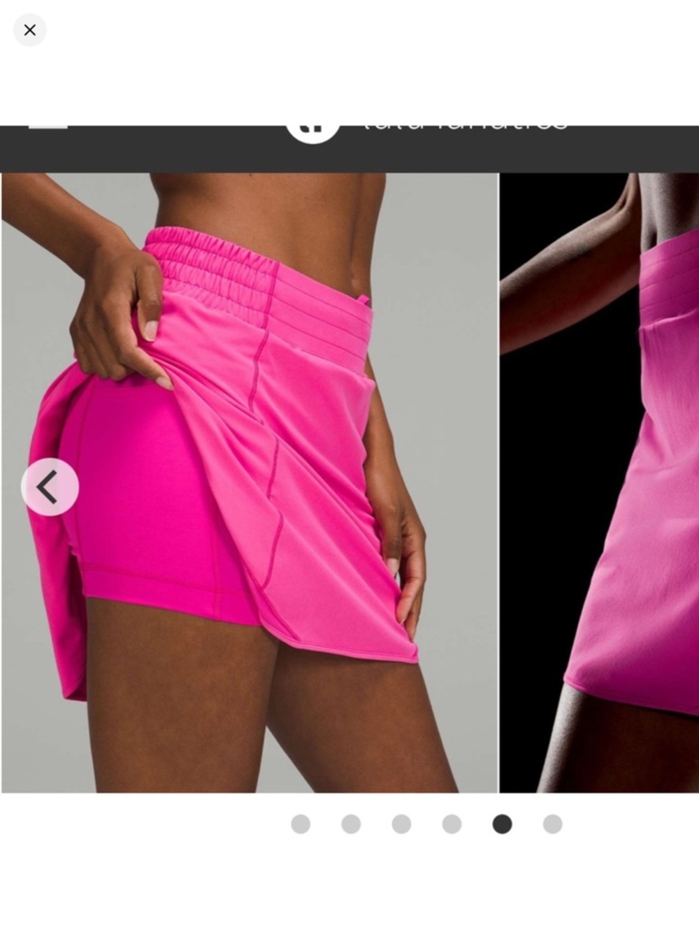 Lululemon hotty hot skirt